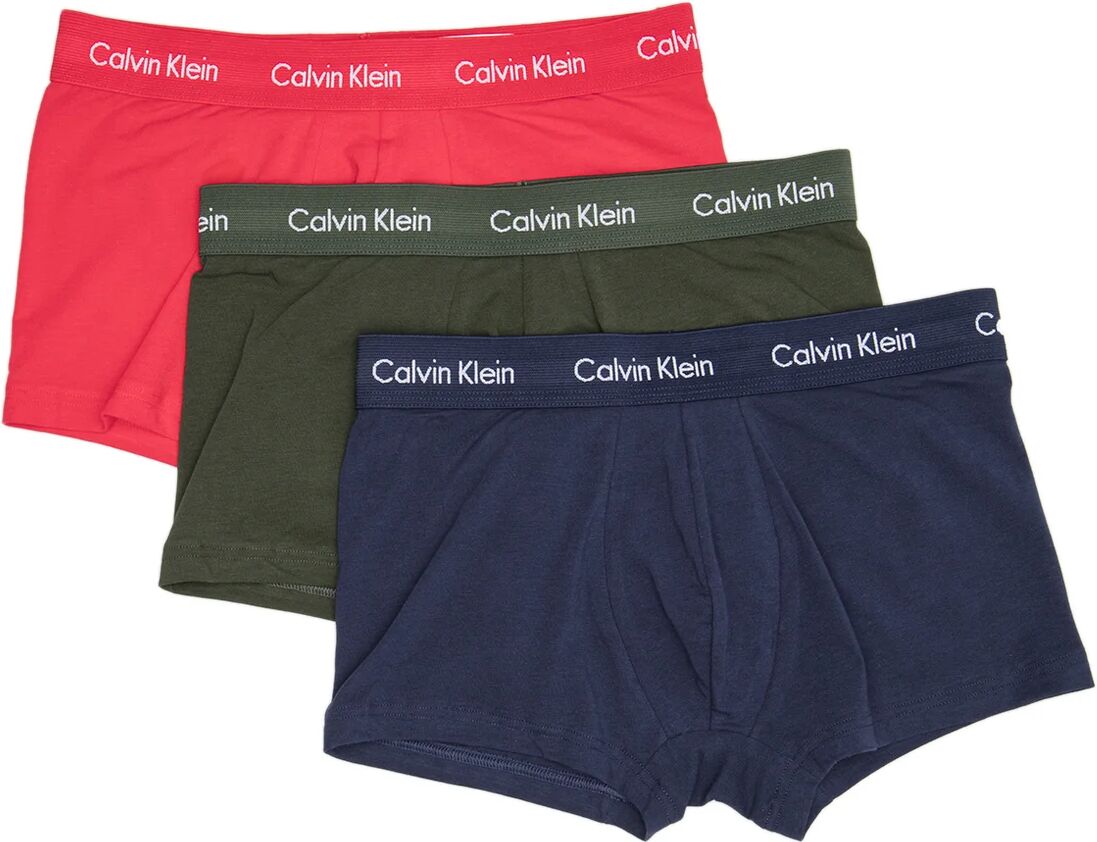 Calvin Klein Confezione da tre di Boxer aderenti multicolor