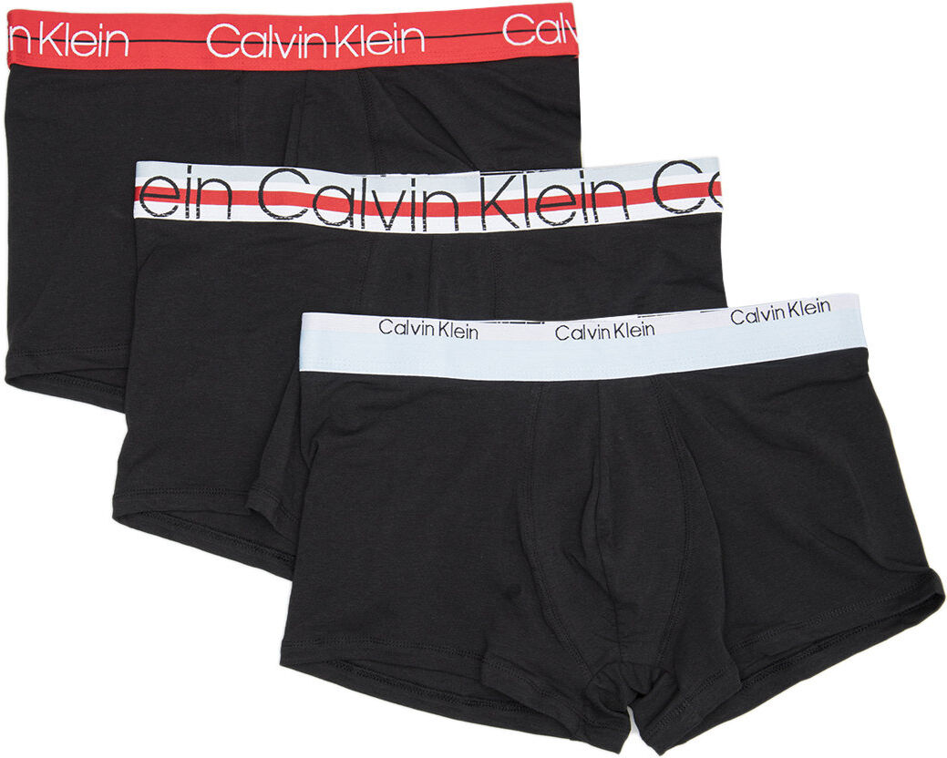 Calvin Klein Confezione da tre di boxer aderenti con elastico multicolor Calvin Klein Confezione da tre di boxer aderenti con elastico multicolor