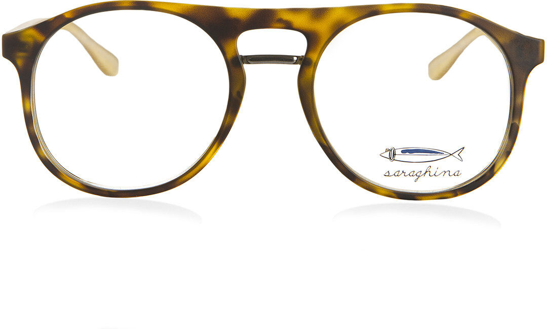 Saraghina Occhiali da vista Nando tartarugato scuro satinato Saraghina Occhiali da vista Nando tartarugato scuro satinato
