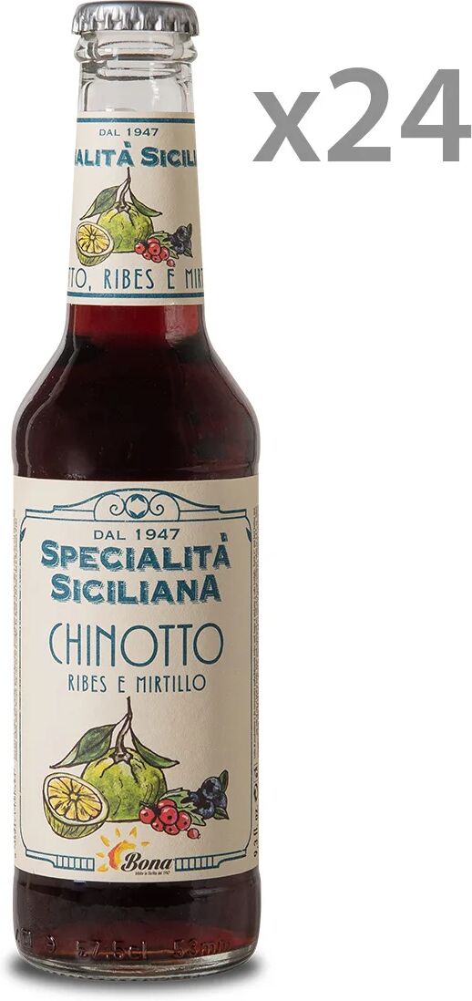 Bona 24 bottiglie - Chinotto, Ribes e Mirtilli 275 ml