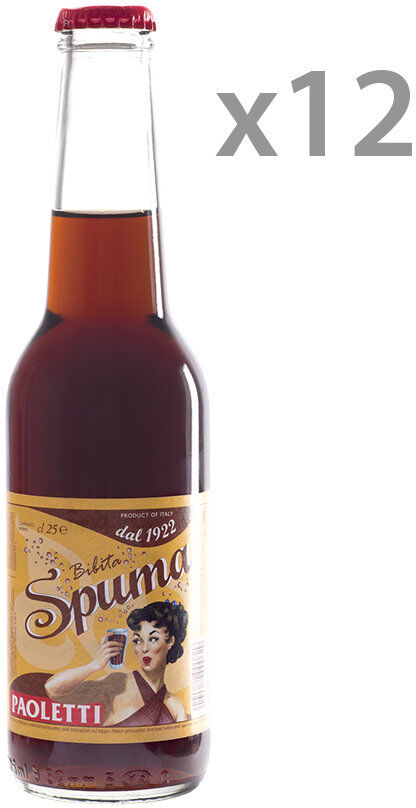 Paoletti 12 bottiglie - Spuma Nera 0,25 lt Paoletti 12 bottiglie - Spuma Nera 0,25 lt