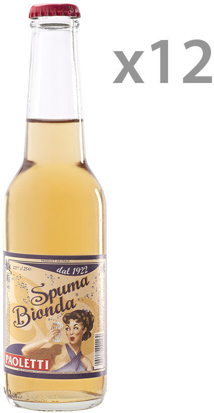 Paoletti 12 bottiglie - Spuma Bionda 0,25 lt Paoletti 12 bottiglie - Spuma Bionda 0,25 lt
