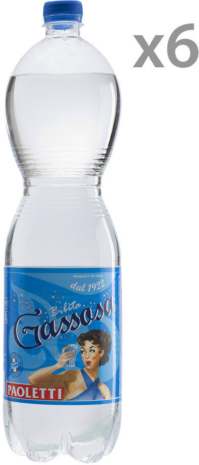 Paoletti 6 bottiglie PET - Gassosa 1,5 lt Paoletti 6 bottiglie PET - Gassosa 1,5 lt