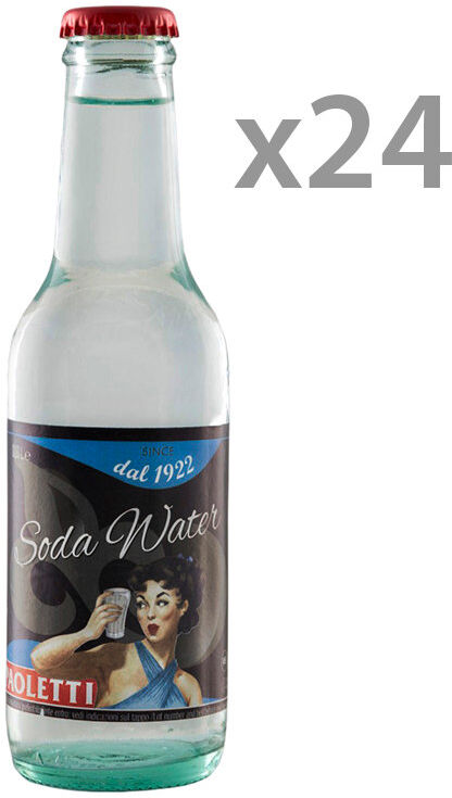 Paoletti 24 bottiglie - Soda Water 0,2 lt Paoletti 24 bottiglie - Soda Water 0,2 lt