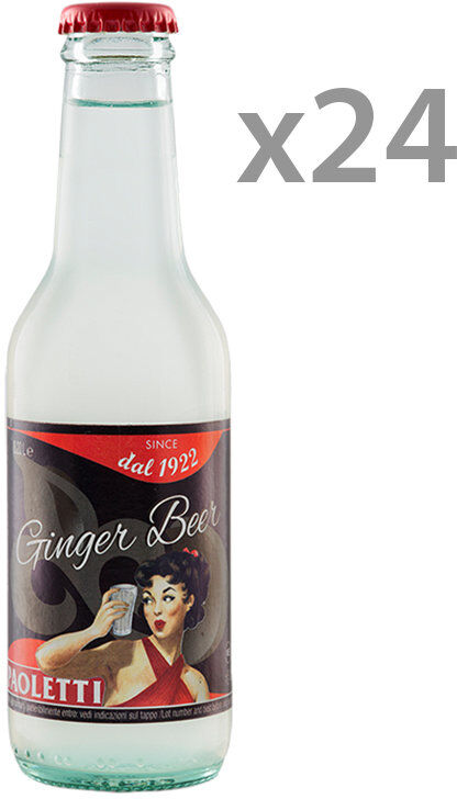 Paoletti 24 bottiglie - Ginger Beer 0,2 lt Paoletti 24 bottiglie - Ginger Beer 0,2 lt