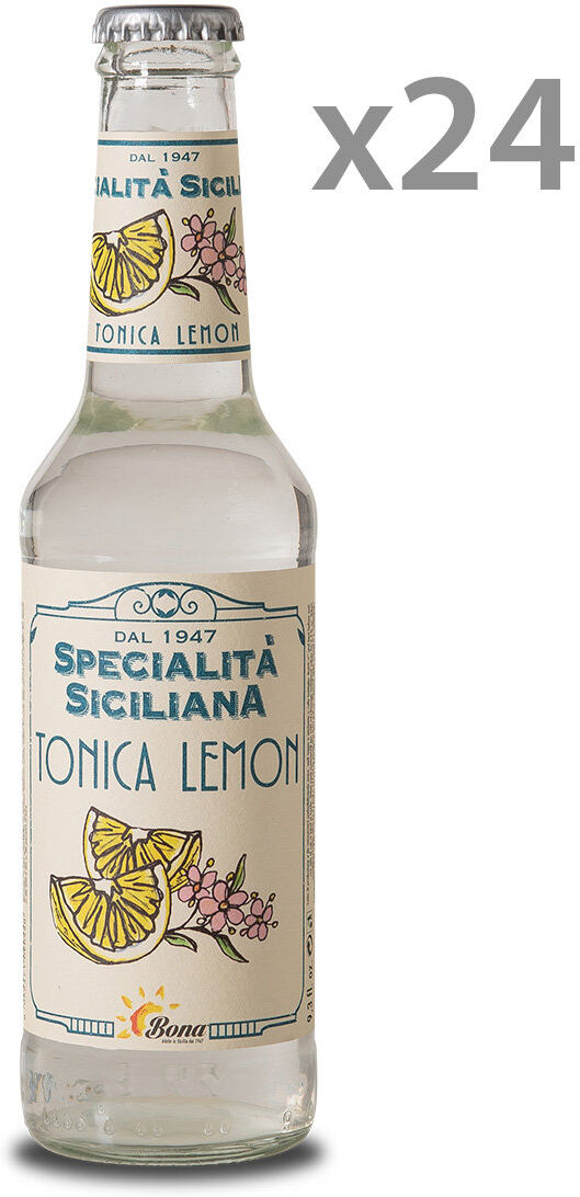 Bona 24 bottiglie - Tonica Lemon 275 ml Bona 24 bottiglie - Tonica Lemon 275 ml