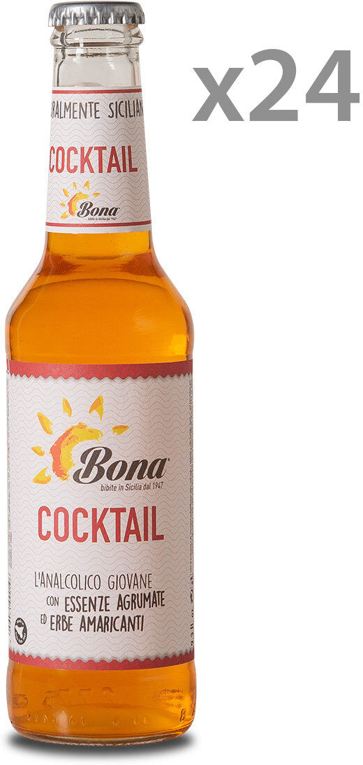 Bona 24 bottiglie - cocktail 275 ml Bona 24 bottiglie - cocktail 275 ml