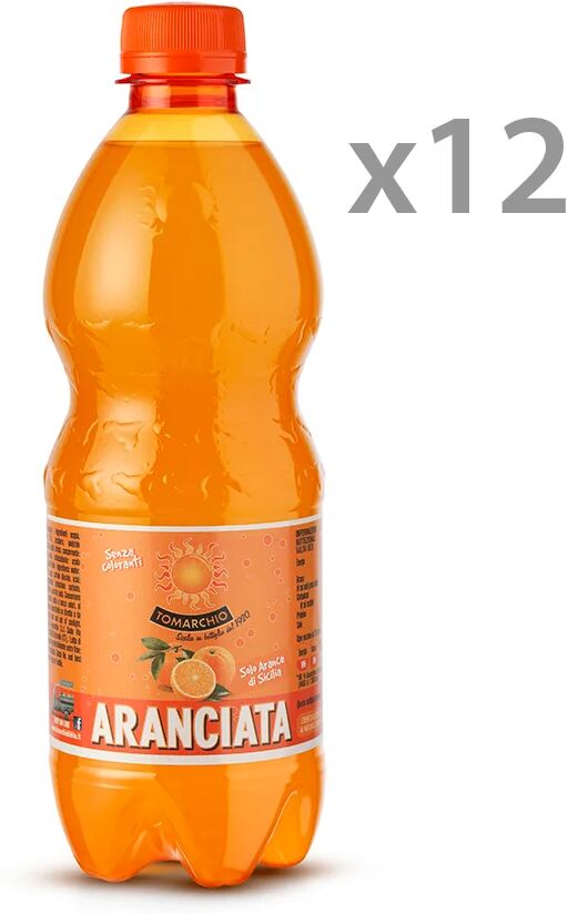 Tomarchio 12 bottiglie "Linea Classica" - Aranciata 0,5 lt Tomarchio 12 bottiglie "Linea Classica" - Aranciata 0,5 lt