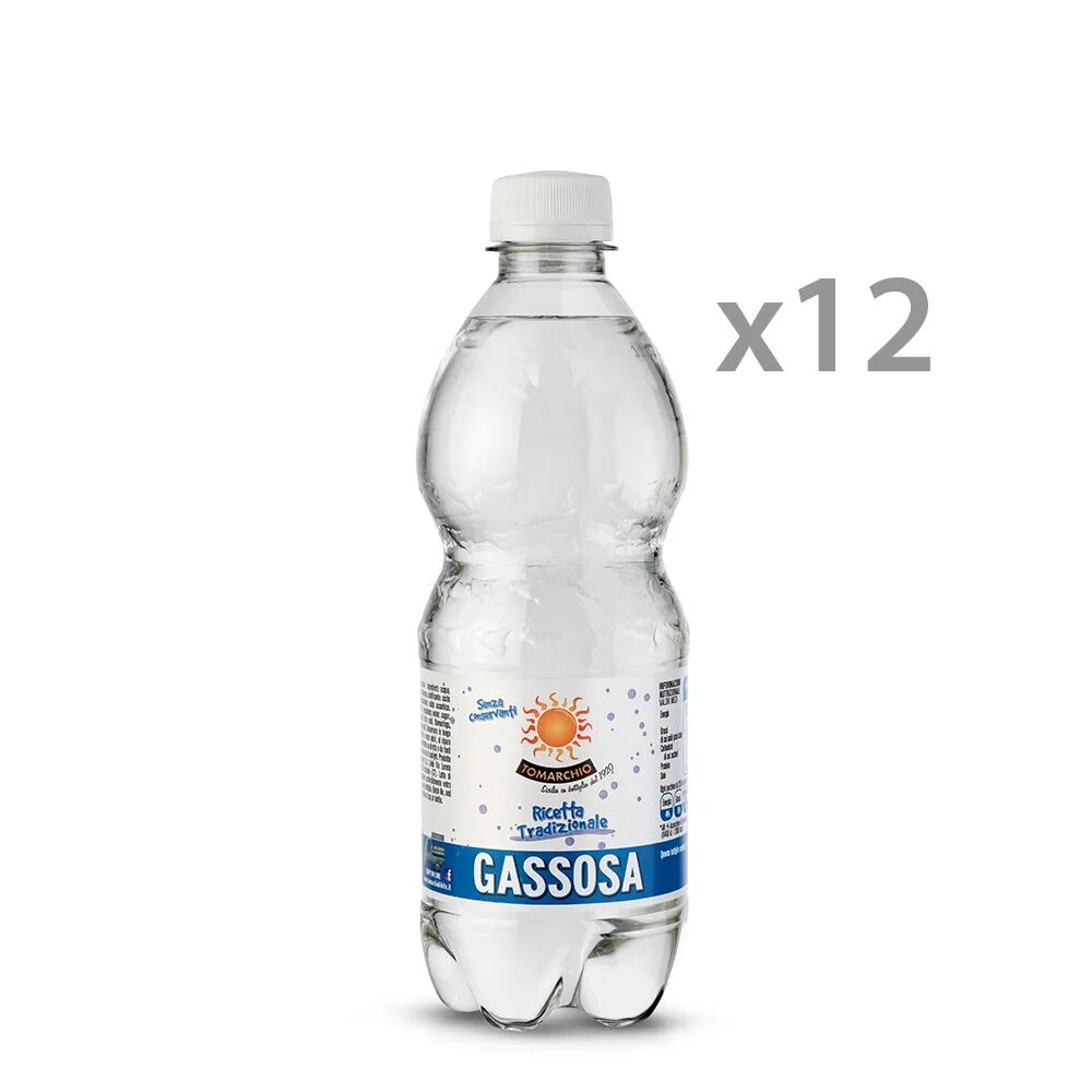 Tomarchio 12 bottiglie "Linea Classica" - Gazzosa 0,5 lt