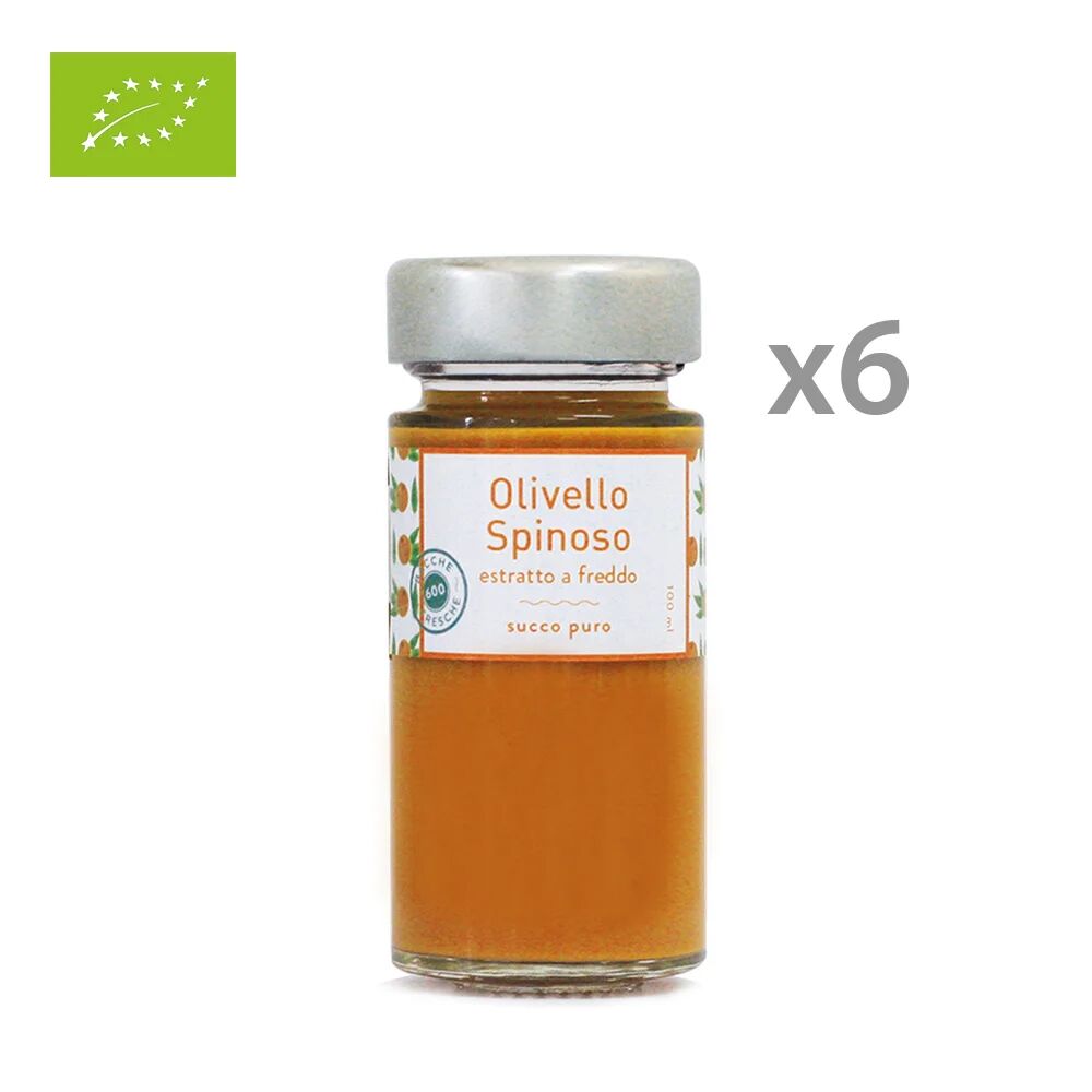 Biobacche Toscane 6 vasetti - Estratto puro di Olivello Spinoso 100 ml