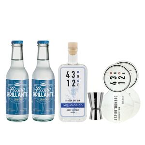anonima distillazioni cocktail box - gin tonic con aquamarina