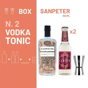 anonima distillazioni cocktail box - vodka tonic con sanpeter vodka