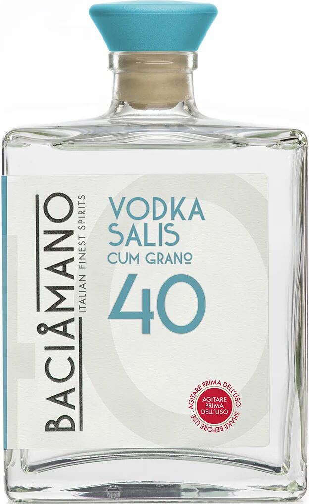 Baciamano 1 bottiglia - Baciamano "Vodka Salis Cum Grano 40" 50 cl