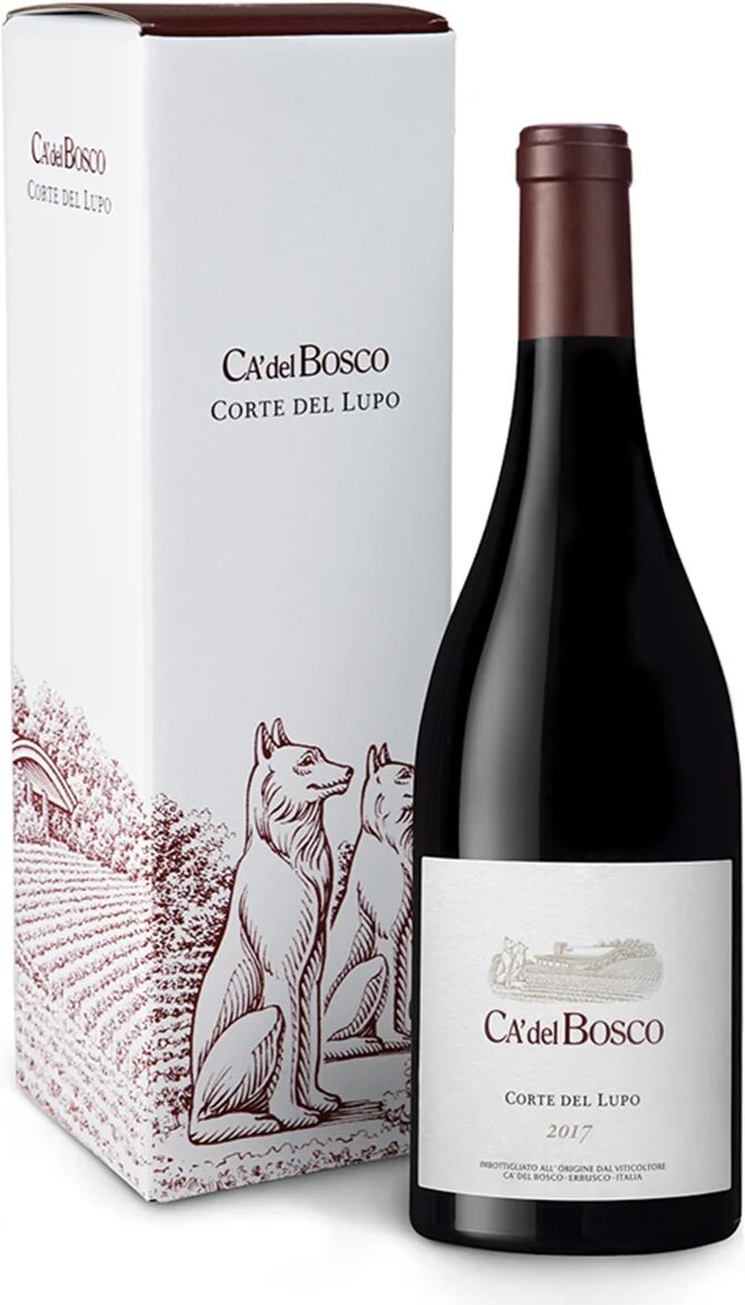 Ca' del Bosco 1 bottiglia - "Corte del Lupo" Curtefranca Rosso DOC 2017 con astuccio