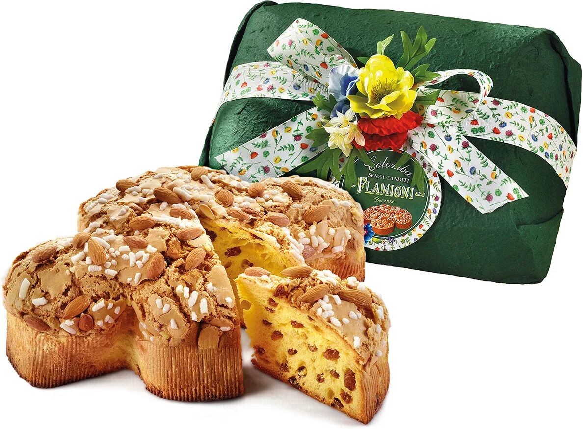 Flamigni Pasqua Colomba senza canditi in carta di riso da 1 kg Flamigni Pasqua Colomba senza canditi in carta di riso da 1 kg