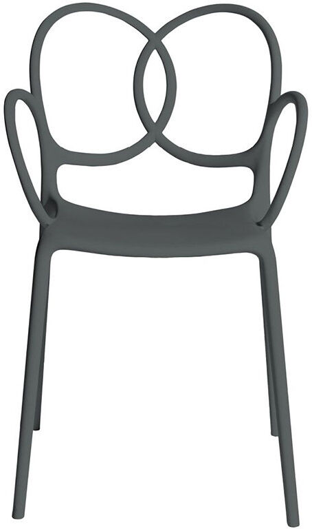 Driade Poltrona SISSI, grigio scuro