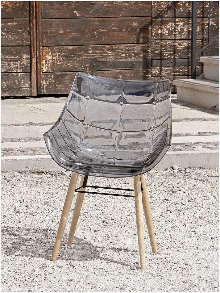 Dal Segno Poltroncina Premiere, legno/fumè Dal Segno Poltroncina Premiere, legno/fumè