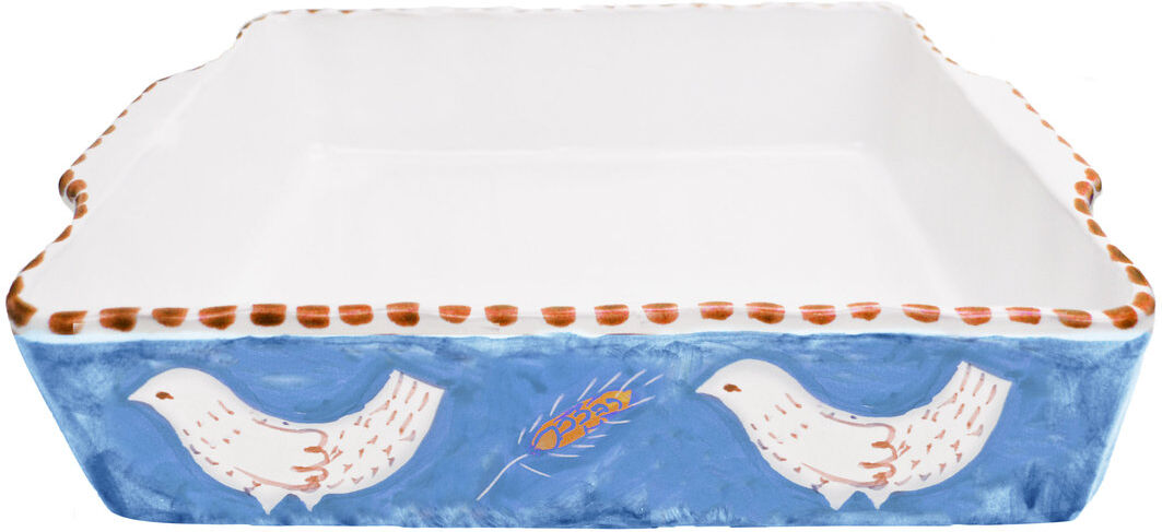 Arcucci Materia piuma cielo pirofila quadra 32 cm Arcucci Materia piuma cielo pirofila quadra 32 cm