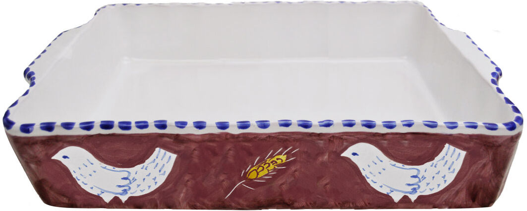 Arcucci Materia piuma bordeaux pirofila rett. Arcucci Materia piuma bordeaux pirofila rett.