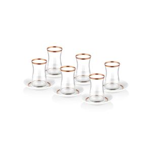 heritage set di bicchieri da tè hls0003 (12 pezzi)
