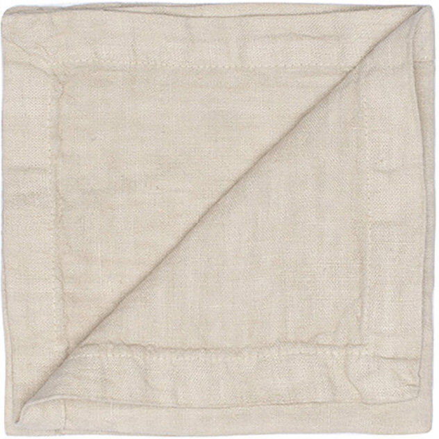 La Fabbrica del Lino Set 2 tovaglioli BORDI&CORNICI, corda La Fabbrica del Lino Set 2 tovaglioli BORDI&CORNICI, corda