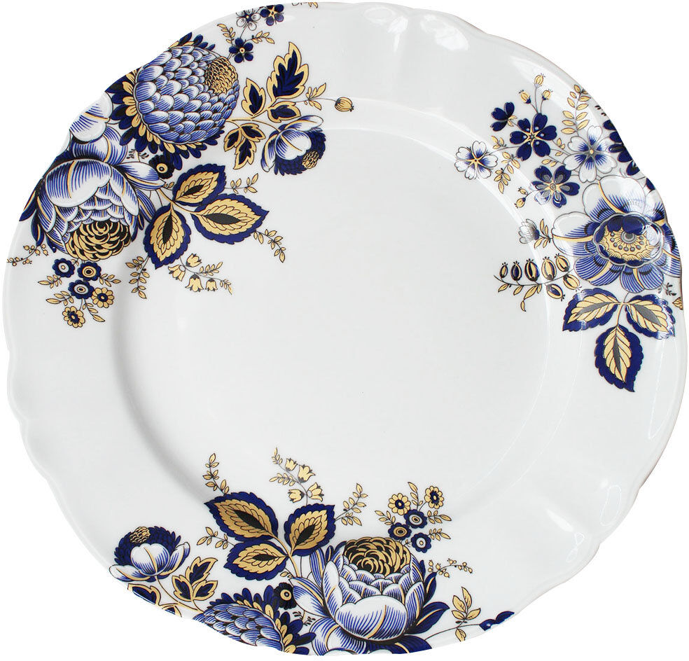 Stella Fatucchi Piatto piano Ø26,5c ROSE GOLD&BLUE Stella Fatucchi Piatto piano Ø26,5c ROSE GOLD&BLUE