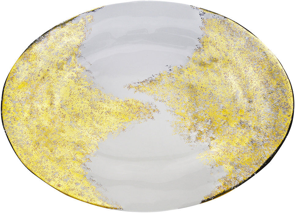 Arcucci Materia cleopatra vassoio ovale 43 cm Arcucci Materia cleopatra vassoio ovale 43 cm