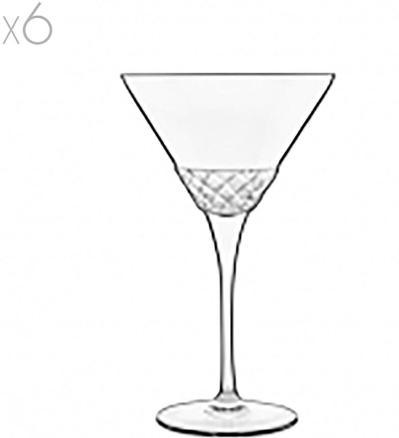 Bormioli Luigi Set 6 Roma 1960 Martini 26 cl Bormioli Luigi Set 6 Roma 1960 Martini 26 cl