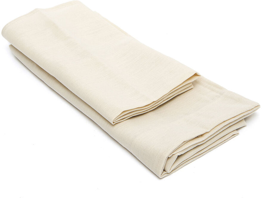 Carezza di lino Set asciugamano viso/ospite, crema Carezza di lino Set asciugamano viso/ospite, crema