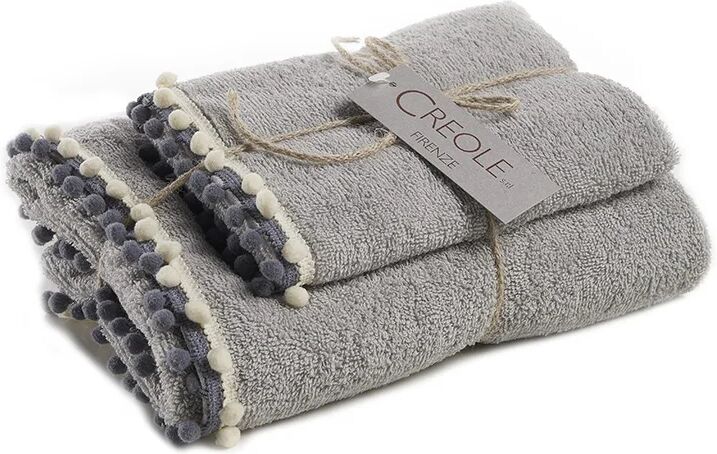 Creole Set viso + ospite Byblos, grigio Creole Set viso + ospite Byblos, grigio