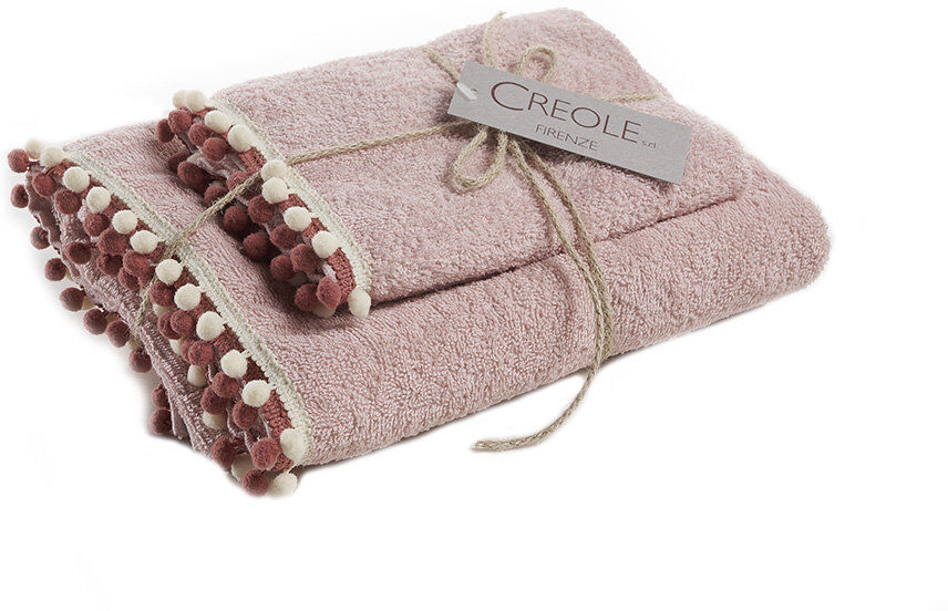 Creole Set viso + ospite Byblos, malva Creole Set viso + ospite Byblos, malva