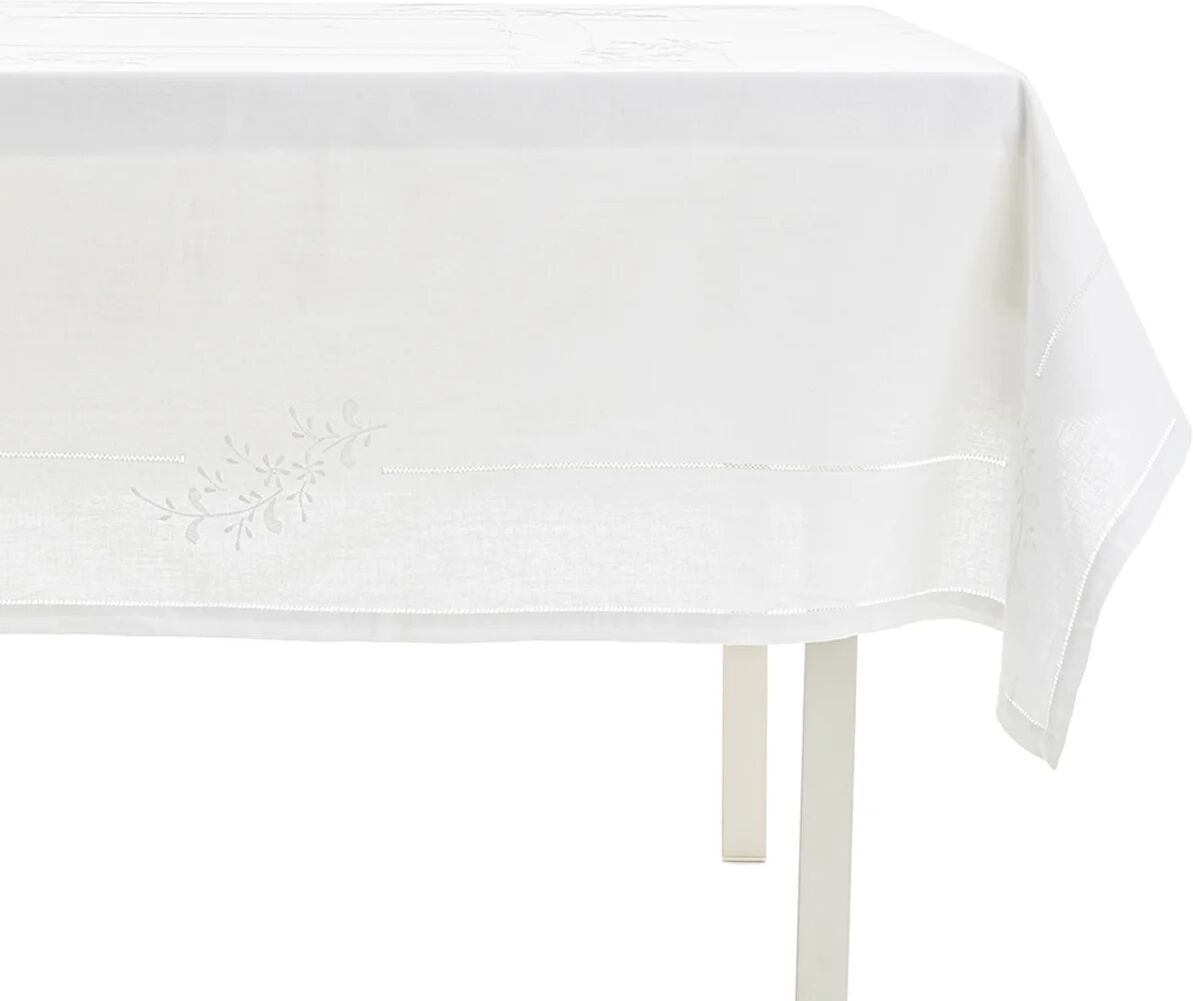 Zenoni & Colombi Tovaglia Francesca quadrata 180x180 8p bianco Zenoni & Colombi Tovaglia Francesca quadrata 180x180 8p bianco