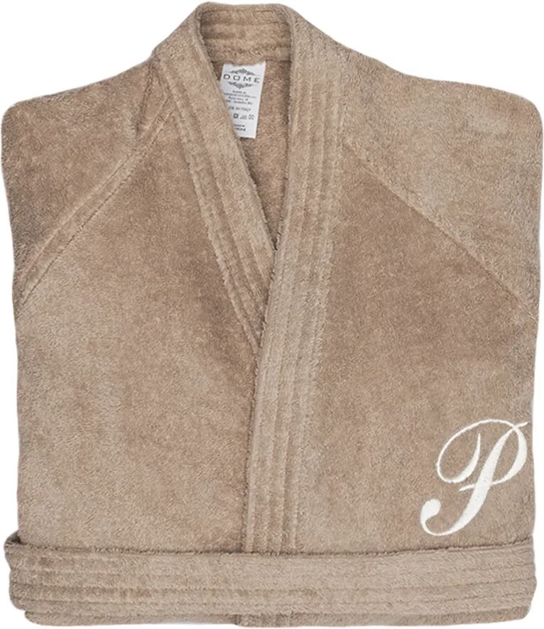 Monogram Accappatoio kimono Monogram P,tortora Monogram Accappatoio kimono Monogram P,tortora