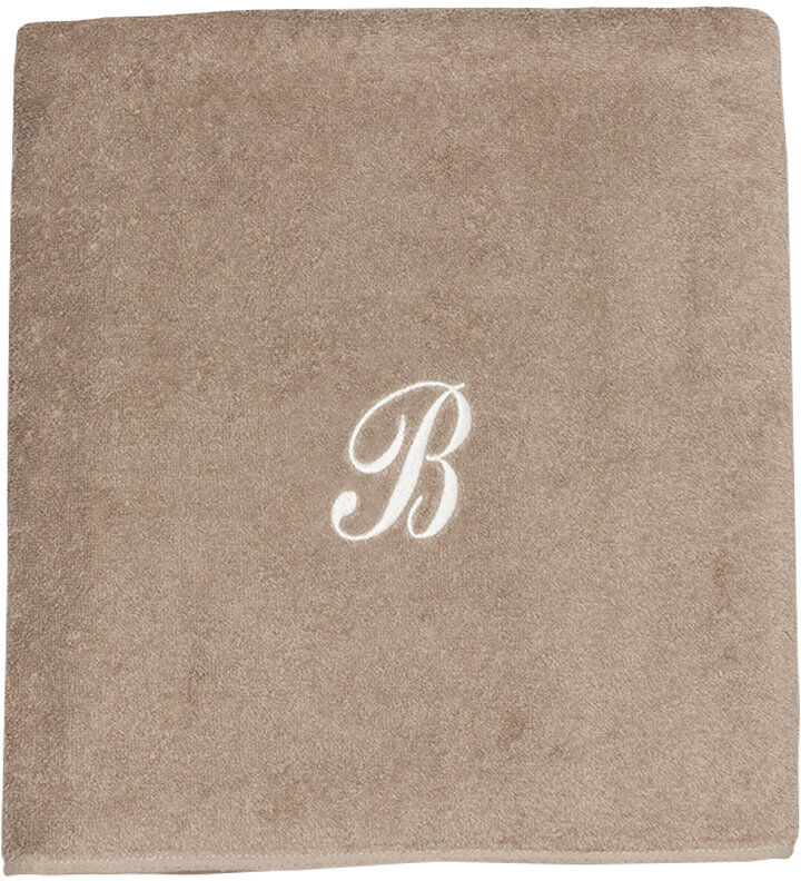 Monogram Telo 100x150 Monogram B,tortora Monogram Telo 100x150 Monogram B,tortora