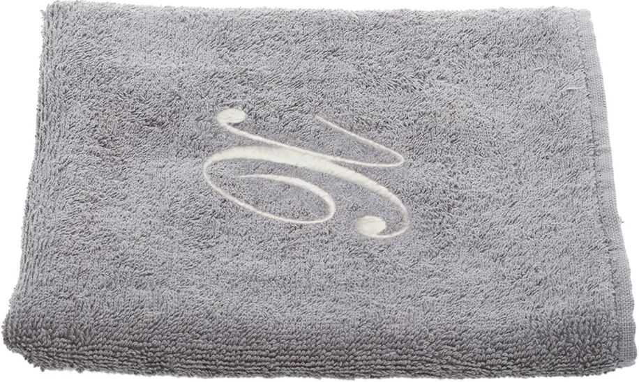 Monogram Telo 100x150 Monogram x, grigio Monogram Telo 100x150 Monogram x, grigio