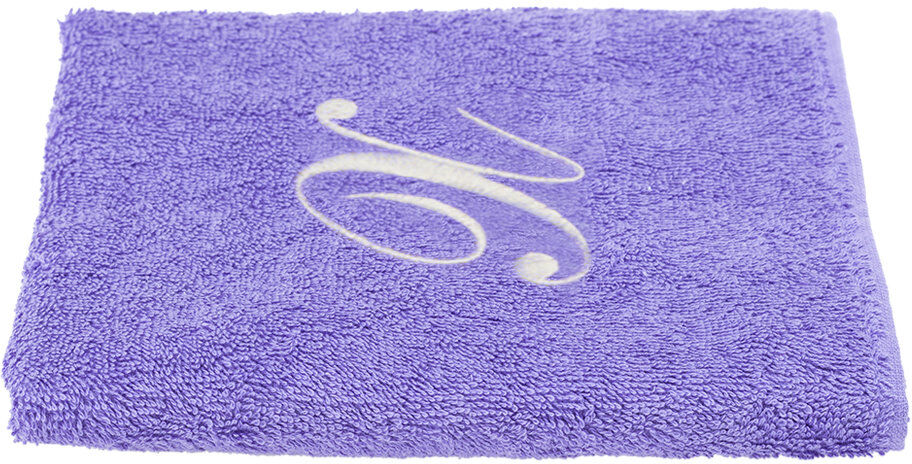 Monogram Telo 100x150 Monogram x, lilla Monogram Telo 100x150 Monogram x, lilla