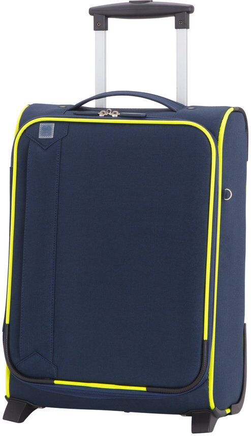 Carpisa Trolley Piccolo Con Tasche Interne - Easy Blu Lime Carpisa Trolley Piccolo Con Tasche Interne - Easy Blu Lime