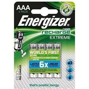 Energizer Ministilo Aaa 800 Mah - Blister Da 4 Batterie Ricaricabili