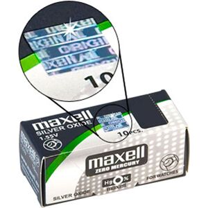 Maxell Pile 364  Sr621sw - 10 Batterie A Bottone