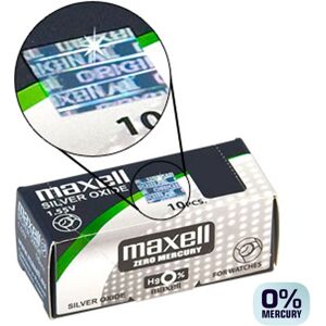 Maxell Pile 377 Sr626sw - 10 Batterie A Bottone