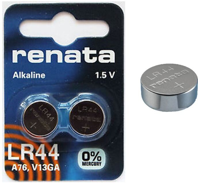 Renata Lr44  Pila 1,5v Alkalina 2 Batterie 110 Mah