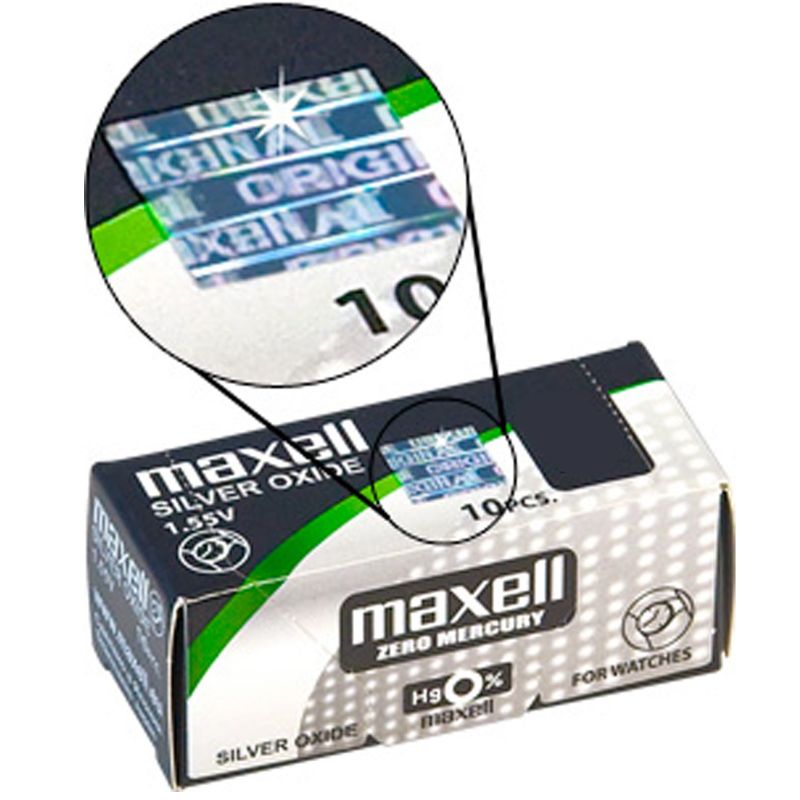 Maxell Pile 364  Sr621sw - 10 Batterie A Bottone