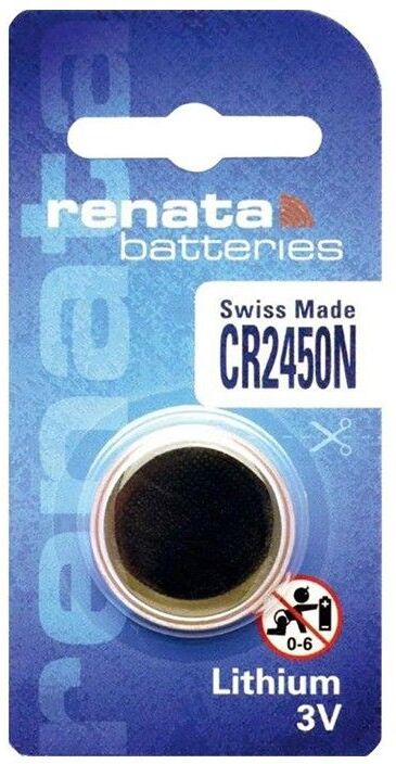 Renata Pile Cr 2450 N  Batteria Al Litio 3v