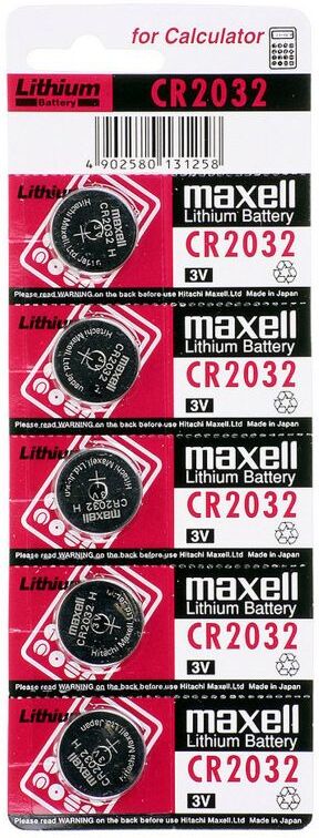 Maxell 5 Pile Cr 2025  Batterie 3v Maxell 5 Pile Cr 2025  Batterie 3v