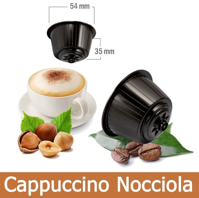 Caffè Kickkick 16 Nocciolino Nescafè Dolce Gusto Capsule Compatibili Caffè Kickkick 16 Nocciolino Nescafè Dolce Gusto Capsule Compatibili