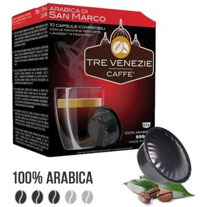 Caffè Tre Venezie 16 Capsule Arabica Compatibili Lavazza A Modo Mio