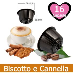 Caffè Kickkick 16 Cappuccino Biscotto E Cannella Speculoos Nescafè Dolce Gusto Capsule Compatibili