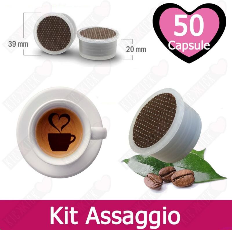 Caffè Tre Venezie Kit Assaggio Tre Venezie Capsule Caffè Compatibili Lavazza Espresso Point - 50 Pezzi