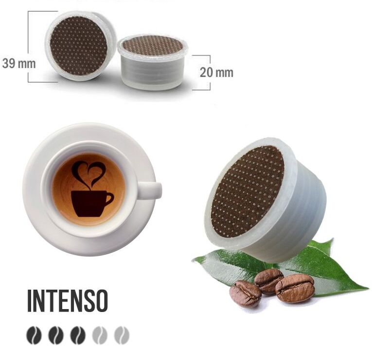 Caffè Tre Venezie 100 Capsule Caffè Nero Barocco Tre Venezie - Compatibili Lavazza Espresso Point