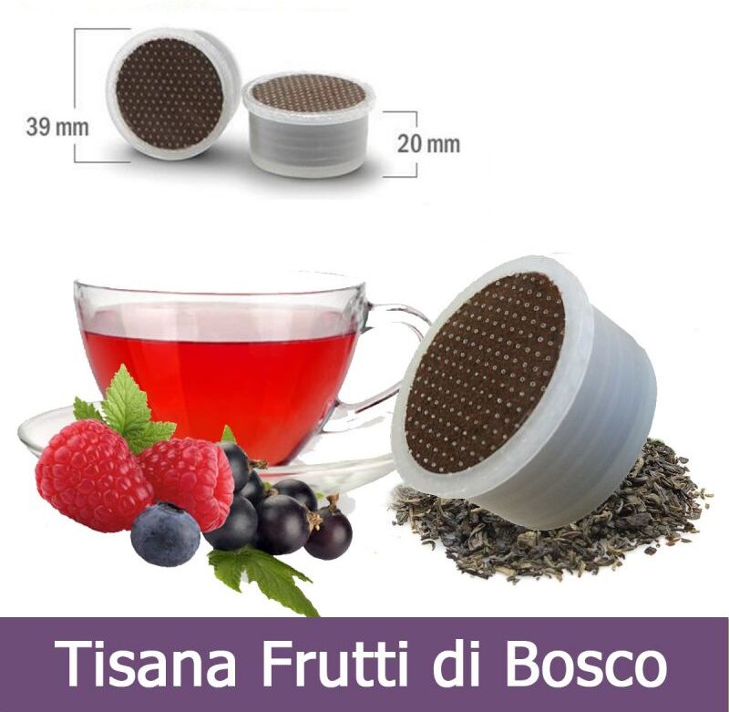 Caffè Kickkick 10 Tisana Ai Frutti Di Bosco Compatibili Lavazza Espresso Point